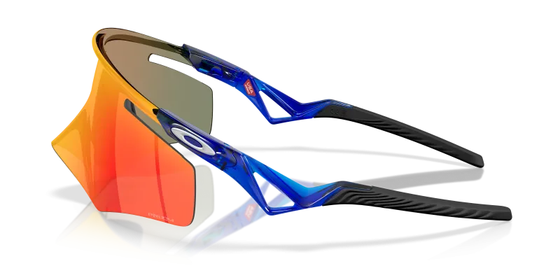 แว่นกันแดด Oakley OO9481D-05 มุมข้าง ขาแว่นสีน้ำเงินคริสตัล