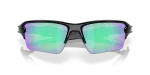 แว่นกันแดด Oakley Flak 2.0 XXL OO9488-01 Polished Black Prizm Golf แว่นกันแดด Oakley OO9488-01 close-up ด้านหน้า