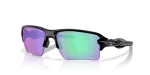 แว่นกันแดด Oakley Flak 2.0 XXL OO9488-01 Polished Black Prizm Golf แว่นกันแดด Oakley OO9488-01 มุมเฉียง สีดำขัดเงา สำหรับผู้ชาย