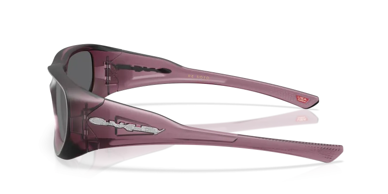 แว่นกันแดด Oakley OO9494-06 มุมข้าง ขาแว่นสี Matte Transparent Light Curry