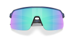แว่นกันแดด Oakley Sutro Lite S OO9496-03 Matte Trans Blue Prizm Sapphire แว่นกันแดด Oakley OO9496-03 close-up ด้านหน้า