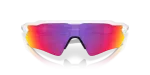 แว่นกันแดด Oakley Radar EV S Path OO9510-03 Matte White Prizm Road แว่นกันแดด Oakley OO9510-03 close-up ด้านหน้า