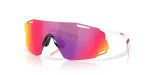 แว่นกันแดด Oakley Cybr Dyno OO9513D-03 Polished White Prizm Road แว่นกันแดด Oakley OO9513D-03 มุมเฉียง สี Polished White สำหรับผู้ใช้ทุกเพศ