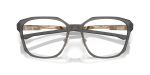 กรอบแว่นสายตา Oakley Slender OX8193-02 Satin Grey Smoke แว่นสายตา Oakley OX8193-02 close-up ด้านหน้า