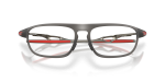 กรอบแว่นสายตา Oakley Neomata OX8203-02 Satin Grey Smoke แว่นสายตา Oakley OX8203-02 close-up ด้านหน้า