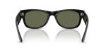 แว่นกันแดด Rayban Mega Wayfarer II RB0832SF-601/58 Black Polar Green แว่นกันแดด Rayban RB0832SF-601/58 ขาแว่นด้านใน