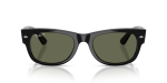 แว่นกันแดด Rayban Mega Wayfarer II RB0832SF-601/58 Black Polar Green แว่นกันแดด Rayban RB0832SF-601/58 ด้านหน้า