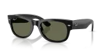 แว่นกันแดด Rayban RB0832SF-601/58 มุมเฉียง สีดำ สำหรับผู้ใช้ทุกเพศ