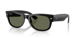 แว่นกันแดด Rayban RB0832SF-601/58 มุมเฉียง สีดำ สำหรับผู้ใช้ทุกเพศ