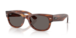 แว่นกันแดด Rayban RB0832SF-954/B1 มุมเฉียง สีแถบฮาวานา สำหรับผู้ใช้ทุกเพศ