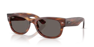 แว่นกันแดด Rayban RB0832SF-954/B1 มุมเฉียง สีแถบฮาวานา สำหรับผู้ใช้ทุกเพศ