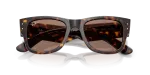 แว่นกันแดด Rayban RB0840SF-902/1A close-up ด้านหน้า