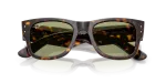 แว่นกันแดด Rayban RB0840SF-902/4E close-up ด้านหน้า