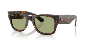 แว่นกันแดด Rayban RB0840SF-902/4E มุมเฉียง สีฮาวานา สำหรับผู้ใช้ทุกเพศ