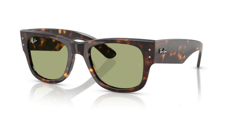 แว่นกันแดด Rayban RB0840SF-902/4E มุมเฉียง สีฮาวานา สำหรับผู้ใช้ทุกเพศ