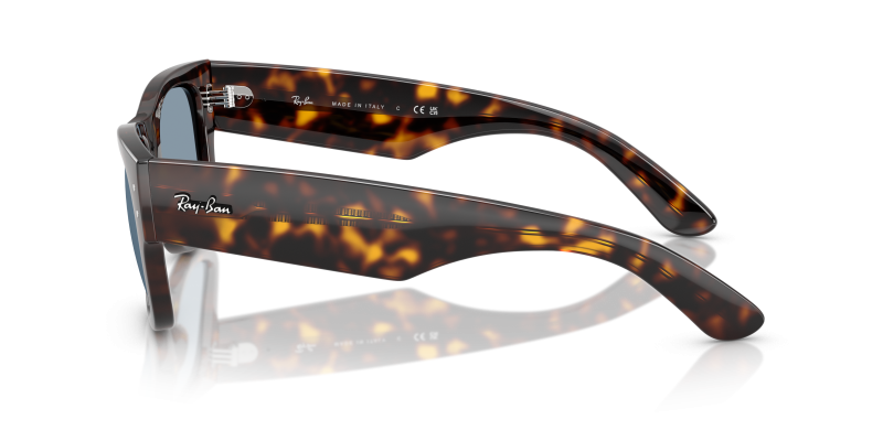 แว่นกันแดด Rayban RB0840SF-902/56 มุมข้าง ขาแว่นสีฮาวานา
