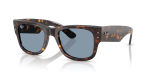 แว่นกันแดด Rayban RB0840SF-902/56 มุมเฉียง สีฮาวานา สำหรับผู้ใช้ทุกเพศ