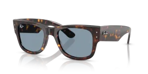 แว่นกันแดด Rayban RB0840SF-902/56 มุมเฉียง สีฮาวานา สำหรับผู้ใช้ทุกเพศ