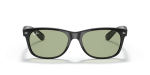 แว่นกันแดด Rayban New Wayfarer Low Bridge Fit RB2132F-601/52 Black Green แว่นกันแดด Rayban RB2132F-601/52 ด้านหน้า