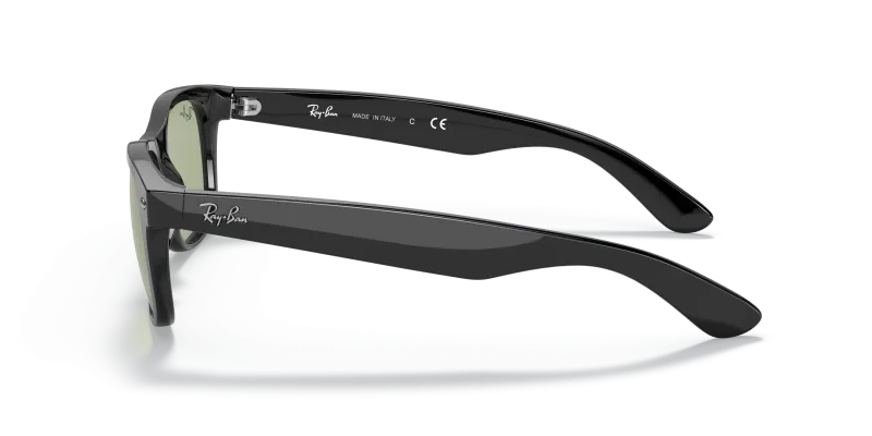 แว่นกันแดด Rayban RB2132F-601/52 มุมข้าง ขาแว่นสีดำประกาย