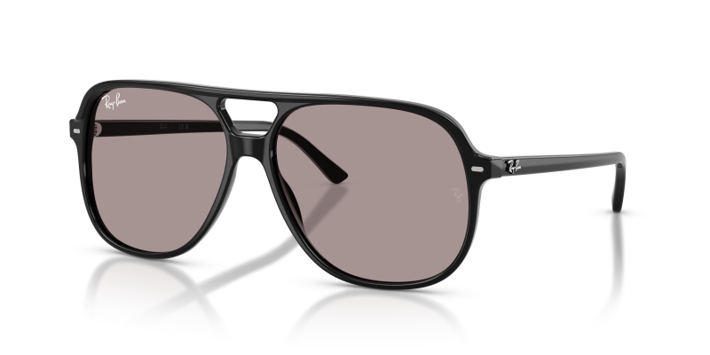 แว่นกันแดด Rayban RB2198-901/53 มุมเฉียง สีดำ สำหรับผู้ใช้ทุกเพศ