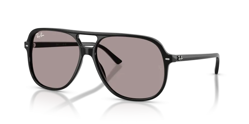 แว่นกันแดด Rayban RB2198-901/53 มุมเฉียง สีดำ สำหรับผู้ใช้ทุกเพศ