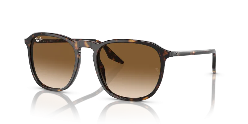 แว่นกันแดด Rayban RB2203F-902/51 มุมเฉียง สีฮาวานา สำหรับผู้ใช้ทุกเพศ