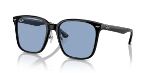 แว่นกันแดด Rayban RB2206D-901/72 มุมเฉียง สีดำ สำหรับผู้ใช้ทุกเพศ