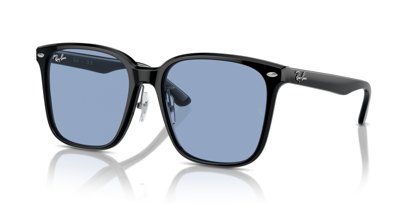 แว่นกันแดด Rayban RB2206D-901/72 มุมเฉียง สีดำ สำหรับผู้ใช้ทุกเพศ