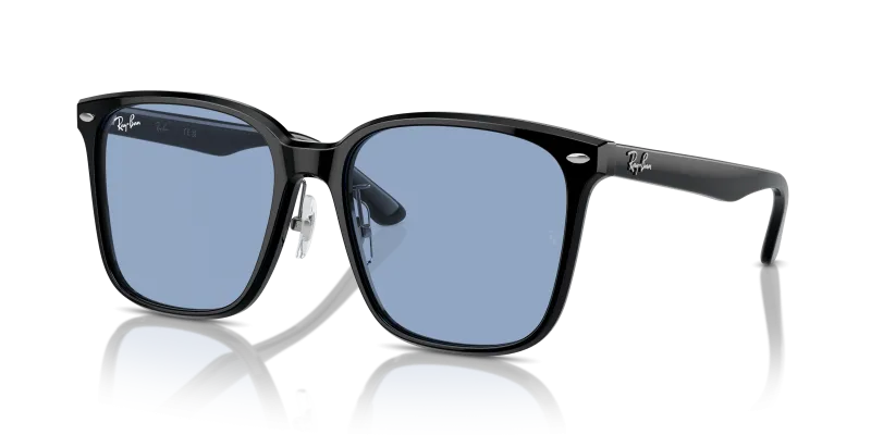 แว่นกันแดด Rayban RB2206D-901/72 มุมเฉียง สีดำ สำหรับผู้ใช้ทุกเพศ