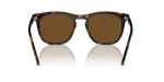 แว่นกันแดด Rayban RB2210F-902/57 Havana Polar Brown แว่นกันแดด Rayban RB2210F-902/57 ขาแว่นด้านใน