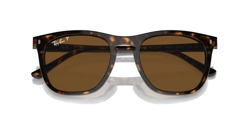 แว่นกันแดด Rayban RB2210F-902/57 close-up ด้านหน้า