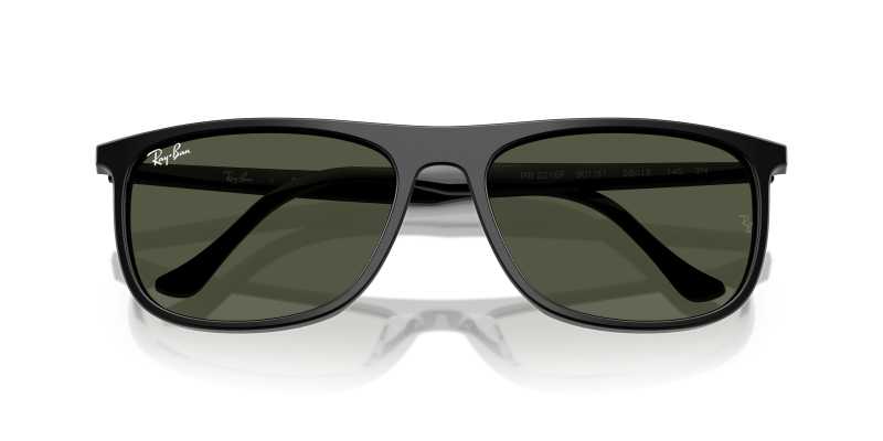 แว่นกันแดด Rayban RB2216F-901/31 close-up ด้านหน้า