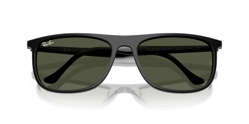 แว่นกันแดด Rayban RB2216F-901/31 close-up ด้านหน้า