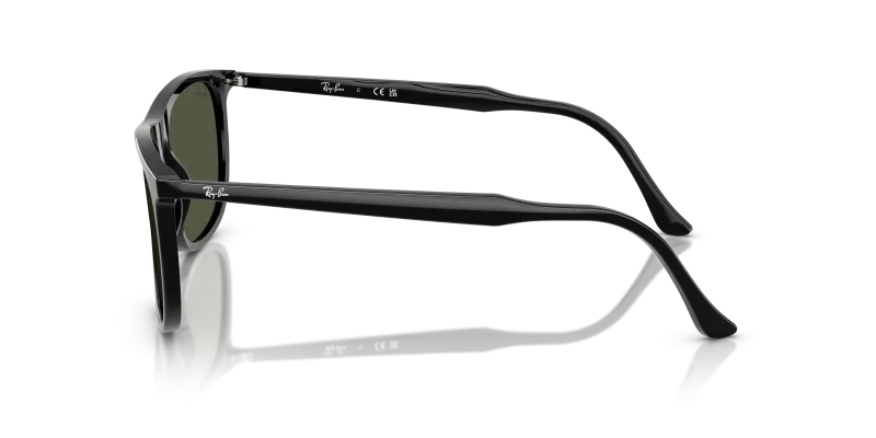 แว่นกันแดด Rayban RB2216F-901/31 มุมข้าง ขาแว่นสีดำ