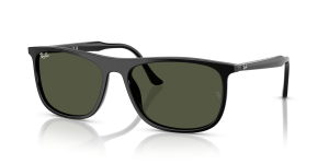 แว่นกันแดด Rayban RB2216F-901/31 มุมเฉียง สีดำ สำหรับผู้ใช้ทุกเพศ