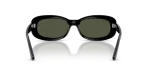 แว่นกันแดด Rayban RB2221F-901/31 Black Green แว่นกันแดด Rayban RB2221F-901/31 ขาแว่นด้านใน