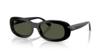 แว่นกันแดด Rayban RB2221F-901/31 Black Green แว่นกันแดด Rayban RB2221F-901/31 มุมเฉียง สีดำ สำหรับผู้หญิง