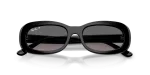 แว่นกันแดด Rayban RB2221F-901/M3 Black Gradient Grey Polarized แว่นกันแดด Rayban RB2221F-901/M3 close-up ด้านหน้า