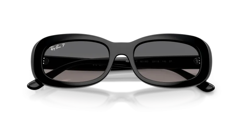 แว่นกันแดด Rayban RB2221F-901/M3 close-up ด้านหน้า