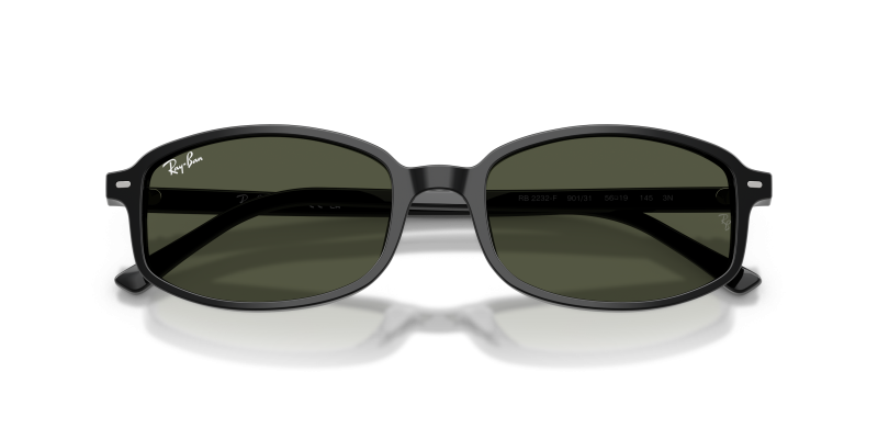 แว่นกันแดด Rayban RB2232F-901/31 close-up ด้านหน้า