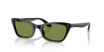 แว่นกันแดด Rayban RB2299-901/4E มุมเฉียง สีดำ สำหรับผู้หญิง