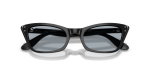 แว่นกันแดด Rayban RB2299-901/R5 close-up ด้านหน้า