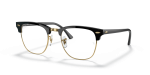 แว่นกันแดด Rayban RB3016-901/BF มุมเฉียง สีดำ สำหรับผู้ใช้ทุกเพศ