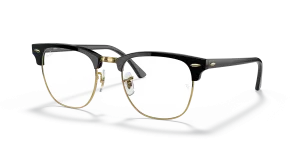 แว่นกันแดด Rayban RB3016-901/BF มุมเฉียง สีดำ สำหรับผู้ใช้ทุกเพศ