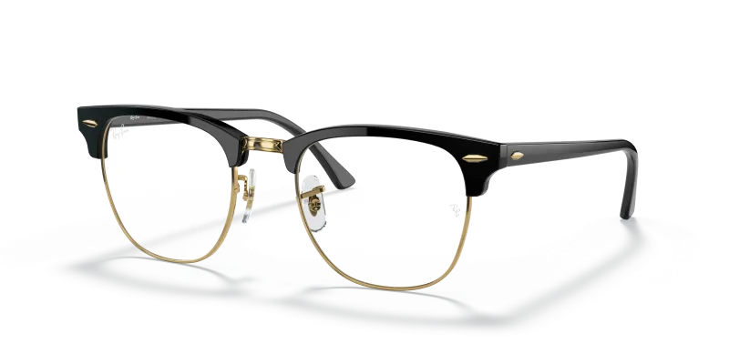 แว่นกันแดด Rayban RB3016-901/BF มุมเฉียง สีดำ สำหรับผู้ใช้ทุกเพศ