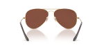 แว่นกันแดด Rayban Aviator RB3025-001/C5 Arista Red แว่นกันแดด Rayban RB3025-001/C5 ขาแว่นด้านใน