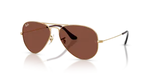 แว่นกันแดด Rayban RB3025-001/C5 มุมเฉียง สีอะริสต้า สำหรับผู้ใช้ทุกเพศ
