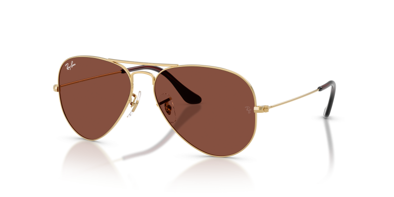 แว่นกันแดด Rayban RB3025-001/C5 มุมเฉียง สีอะริสต้า สำหรับผู้ใช้ทุกเพศ