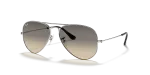 แว่นกันแดด Rayban RB3025-003/32 มุมเฉียง สีเงิน สำหรับผู้ใช้ทุกเพศ
